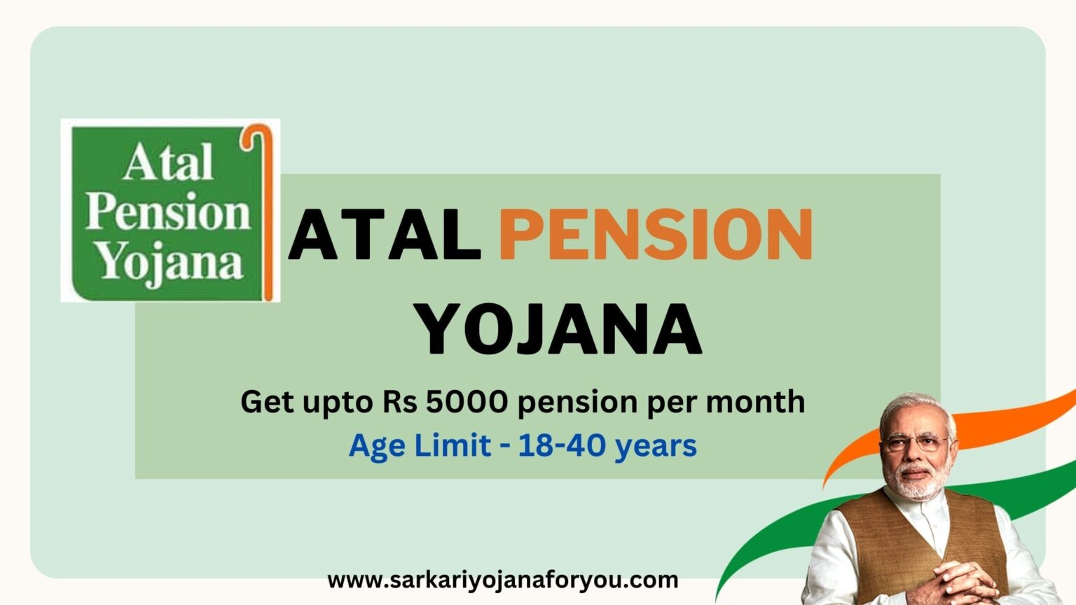 Atal Pension Yojana | Get Upto 5000 Rupees Per Month | Pension Scheme ...