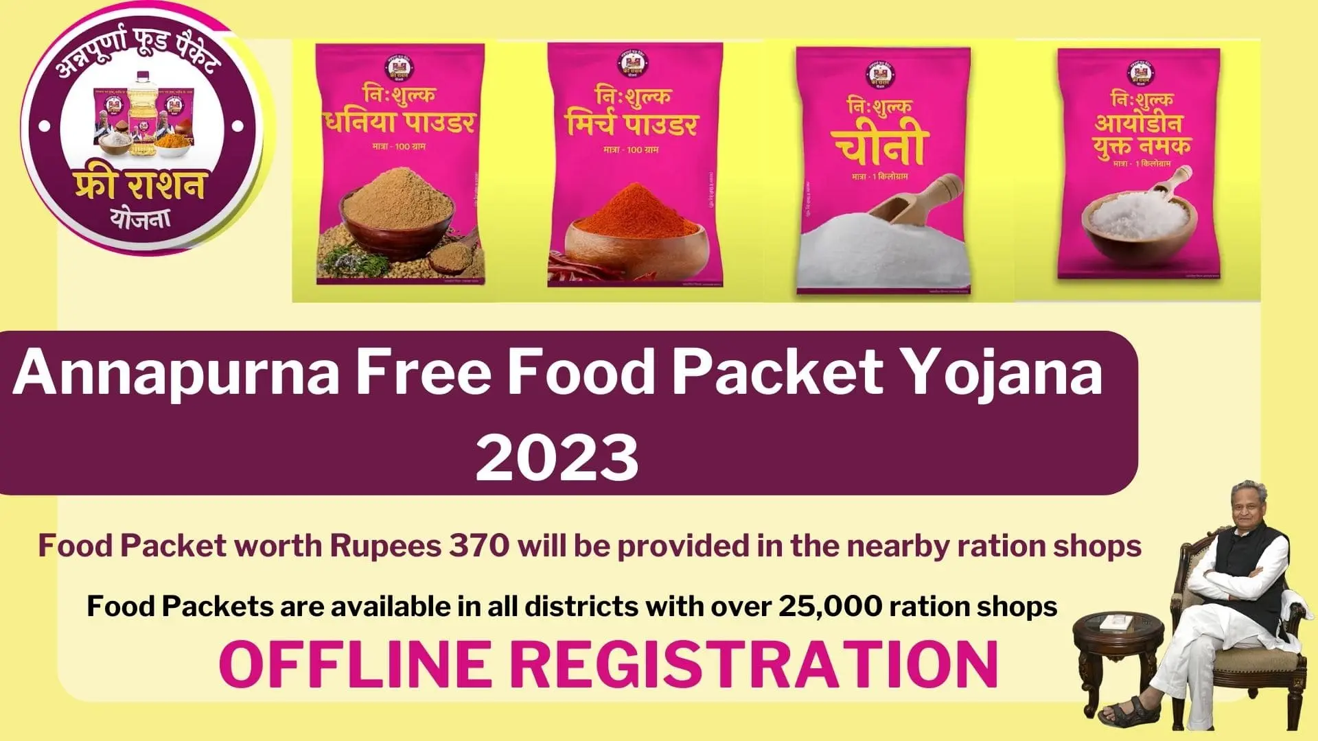 Annapurna Food Packet Yojana