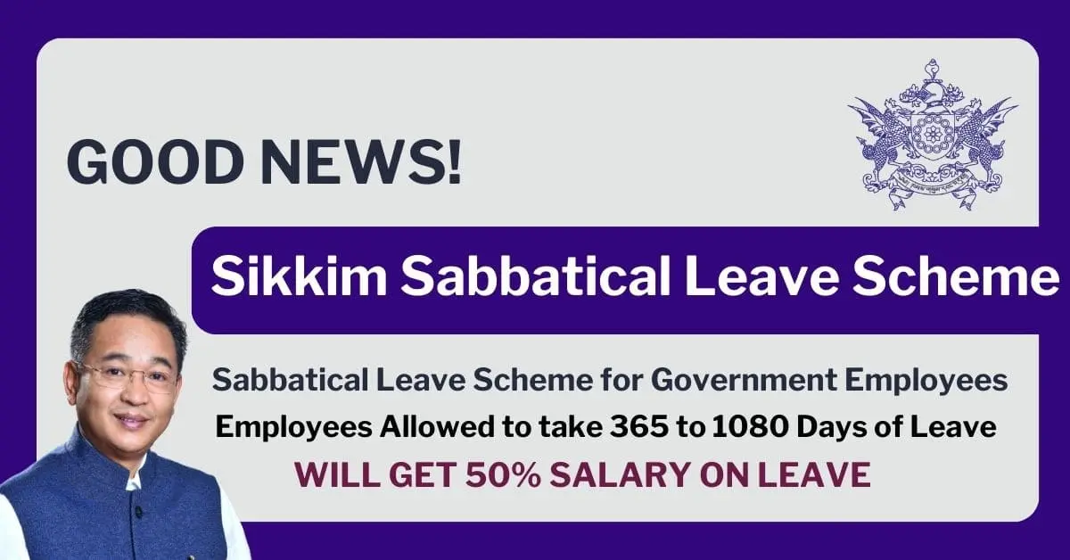 Sikkim Sabbatical Leave Scheme